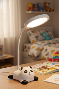 مصباح مكتب LED حديث للأطفال بتصميم كرتوني لطيف، مصباح سرير جديد يعمل بالشحن عبر USB لتزيين غرفة المعيشة وغرفة النوم، يعمل بالطاقة الكهربائية - Product Image 2