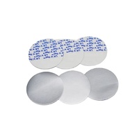 Op maat bedrukte aluminiumfolie verzegeling, makkelijk te verwijderen inductie verzegeling liner 47mm 37mm 30mm Lift n Peel inductie liner
