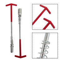 Jeu de douilles à cliquet en gros 14/16/21 mm, douille à bougie métrique à prise en T pour trous serrés et décalés