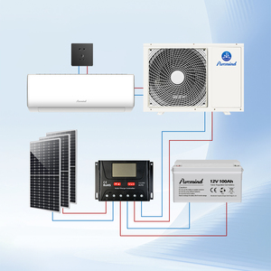 Aire Acondicionado Solar de 2 Toneladas y 7kW de Funcionamiento Silencioso y Alta Resistencia con Tubos de Cobre de Doble Fila para Salas de Estar Grandes, 100% Energía Verde - Product Image 1