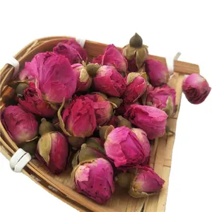 梅桂批发优质有机中草药食用粉红玫瑰花蕾花茶