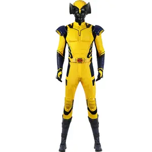 스카이림 영화에서 영감을 받은 울버린 코스프레 의상 성인 남성용 할로윈 의상 상의 세트 - Product Image 1