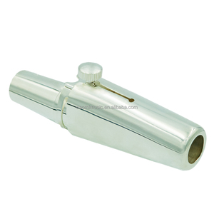 Saxofón <span class=keywords><strong>Tenor</strong></span> <span class=keywords><strong>de</strong></span> Metal profesional, Saxofón avanzado, piezas chapadas en plata, tamaño 5, 6, 7, 8, 9 - Product Image 5