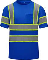 Polo de travail haute visibilité réfléchissant à manches longues pour hommes, séchage rapide, certifié CE, vente en gros OEM
