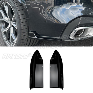 Glossy Black/Carbon Look Car Rear Bumper Lip Diffuser Side Spoiler <b>Splitter</b> for BMW X5 G05 M Sport 2019-2023 Body Kits - Product Image 1