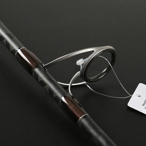 Alto carbono 40T agua salada 2,7 M 3M Power M MH H 2 secciones MF acción caña de pescar de lubina de fundición larga - Product Image 2