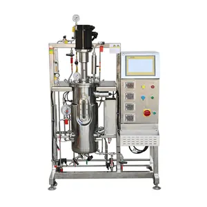 Tế bào vi sinh cơ bản vi khuẩn thép không gỉ bioreactor fermenter