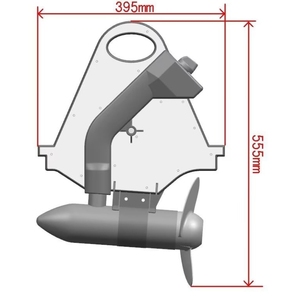 Moteur Électrique de Pêche à la Traîne Étanche 44 lb pour Kayak, Planche à Pagaie et <span class=keywords><strong>Bateau</strong></span> - Product Image 4