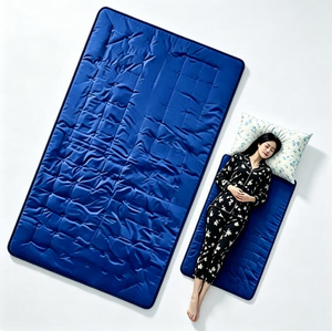 Custom Cooling Pad Portable Gel Cooling <b>Mattress</b> Pad Breathable Bed Sleep Mat Cold Mat Gel for Bed for Relieves Summer Heat - Product Image 1