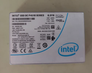 Hotsale DC P4510 8TB NVME U.2 SSDPE2KX080T801 SED PCIe 3.1 X4 3D2 TLC Katı Hal Sürücüsü - Product Image 3