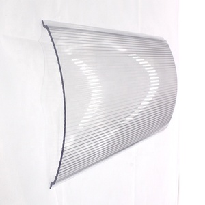 Led Light Parts Components Flashlight Transparent Strip Troffer <strong>Lampshade</strong> - Product Image 5