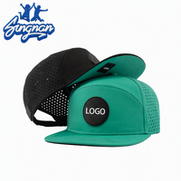OEM Groothandel Op Maat 5 Polyester Fruit Verstelbare Logo Touw Baseball Pet Waterdichte Laser Cut Hole Geperforeerde Performance Pet