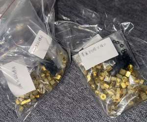 Conector grande y pequeño, tuerca de cobre y junta tórica para impresora Roland vs640i - Product Image 3