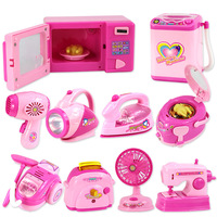 Ensemble de cuisine miniature pour enfants de style TikTok, jouet de simulation pour enfants, petits appareils électroménagers simulés inclus