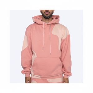 Panel Work Hoodies para hombres en color gris Panel negro Gym & Casual Wear Sudadera con capucha regular para la venta - Product Image 1