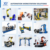 Station de soudage robotisée TIG laser avec bras robotisé à 6 axes, poste de travail de soudage cantilever, station de soudage robotisée automatique