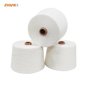 Fil à tricoter Premium Compact-Siro Spinning 30S T/Combed Cotton/W/R 35/25/25/15, mélange de fils ultra-doux, anti-boulochage - Product Image 3