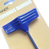 Buen precio, Juego de 4 Uds., herramienta de mano portátil, Manual de núcleo de madera, arrancadores de barrena, Mini taladro giratorio manual, excavadora
