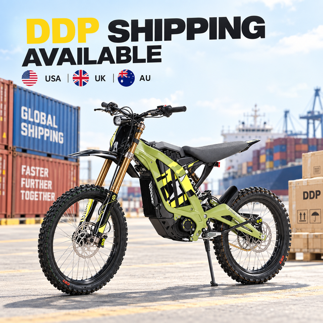 2026 Surron Light Bee X Electric Dirt Bike for Sale Powerful Long-Range Lithium Battery 61 - 80km/h Max Speed  Ready Stock