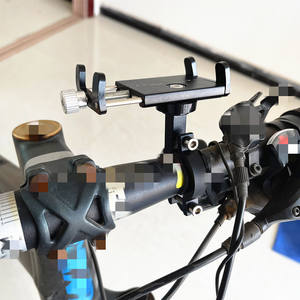 Soporte para teléfono de motocicleta de aleación de aluminio, diámetro interior de 25,4 Mm, diseño compacto para bicicletas de montaña, navegación en bicicletas eléctricas - Product Image 1