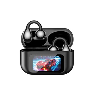 Écouteurs TWS OWS à écran couleur, <span class=keywords><strong>ANC</strong></span> IA, Casque audio ouvert HiFi Surround, Étanche, Faible latence, Contrôle tactile, OEM - Product Image 3