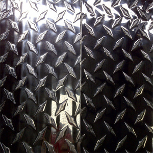 Lastra in Alluminio Antiscivolo <span class=keywords><strong>Goffrata</strong></span> a Diamante, Fogli di Alluminio in Lega 3003 H14 H22 H16 H26 - Product Image 4