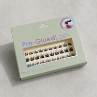 Extensions de cils en grappes à tenue longue durée 7-15 jours, effet naturel et léger, boîte d'emballage vide pour grappes de cils, emballage personnalisé avec logo sur mesure