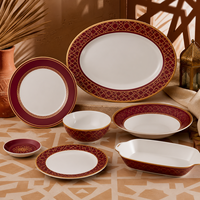Assiettes de luxe en mélamine pour restaurants, hôtels, buffets, traiteurs et services de restauration