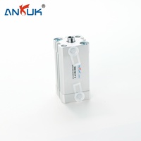 Cylindre pneumatique compact Airtac SDA CKD SSD CE CQ2B, alésage 16, 20, 25, 32, course 20, 40, 50, double effet pour l'industrie manufacturière