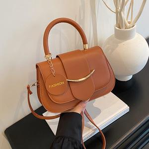 Sac bandoulière décontracté rétro de haute qualité, grande capacité, style minimaliste, couleur unie, nouvelle collection <span class=keywords><strong>Printemps</strong></span>/Été 2026, fermeture éclair simple - Product Image 3