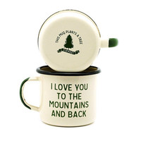 Taza esmaltada por Retro moderno Taza de acampada de Metal, 8 diseños Vintage de esmaltes, divertida, duradera, para acampar