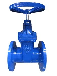 ANSI Flanged Manual Ductile Cast Iron Rising Stem Handwheel Handle Iron Gate Valve For Water Supply