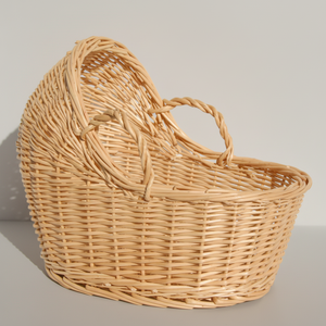 Panier pour bébé en osier - Product Image 1