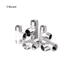 מחבר צנרת תלת כיווני שווה, נירוסטה 201 304 <span class=keywords><strong>316</strong></span> SUS, הברגות זכר ונקבה NPT/BSPT, דגם KLION RTS DN8 DN100, לאינסטלציה. - Product Image 6