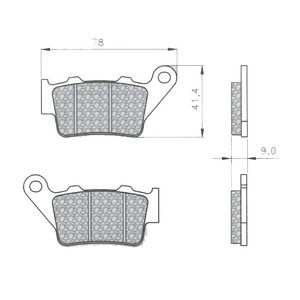 Pastilla de freno para motocicleta, accesorio para HONDA KTM BAJAJ <span class=keywords><strong>BMW</strong></span> APRILIA <span class=keywords><strong>650</strong></span> - Product Image 1