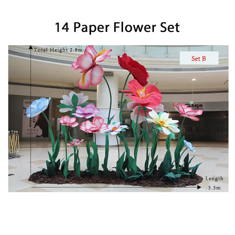 14 Paper Flower Set