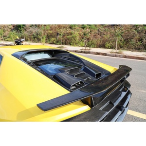2014-2023 New Carbon Fiber Rear <b>Hood</b> & <b>Engine</b> <b>Hood</b> Upgrade Kit with Screws for Huracan - Product Image 3