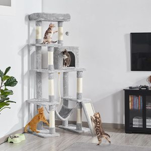 Luxe Indoor Kattenboom Activiteitencentrum Kat Toren Kat Krabpaal Met Condos Manden Met Hoge Outlook Plaats - Product Image 4
