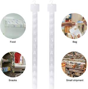 Supermarché Épicerie Au Détail Croustilles De Pommes De Terre En Métal 12 Présentoirs Merchandising Clips Bandes - Product Image 1