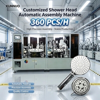 Machine d'assemblage de pommeaux de douche PLC à écran tactile convivial, 3000W, prise en charge multi-tension, garantie 1 an