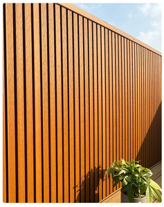 Valla de Barrera de WPC Duradera de Alta Rigidez, Valla de Madera Plástica, Tamaño Personalizado, Anti-Decoloración, para Áreas Turísticas - Product Image 5