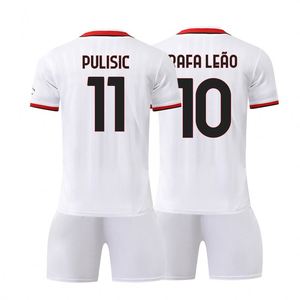 Uniformes de Fútbol de Verano, Manga Corta, Diseño Personalizado Estampado, Nueva Temporada 25/26, Camiseta de Visitante del Milán, Transpirable, 100% Poliéster, Secado Rápido - Product Image 1