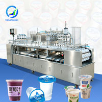 OCEAN Machine de remplissage et de scellage de gobelets pour liquides, mayonnaise, mini poudre de miel, poudre K-Cup, chocolat et crème glacée