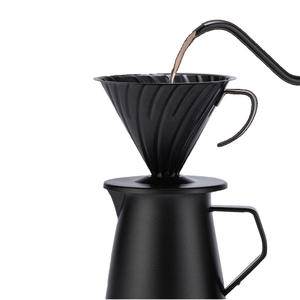 อุปกรณ์ชงกาแฟโลหะพรีเมียมและชุดอุปกรณ์ชงกาแฟ, ชุดเครื่องชงกาแฟแบบมือทำจากสแตนเลส - Product Image 5