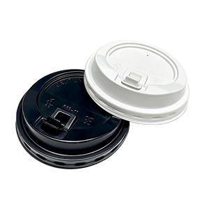 80mm/90mm Disposable Eco-Friendly Food Grade Plastic PP/PS <b>Coffee</b> Cup Lids for Hot/Cold Drinks - Product Image 4