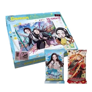 36 Scatole Douqu Cultural Creativity Demon 4 Tanjirou Kamado <span class=keywords><strong>Nezuko</strong></span> Anime Gioco da Tavolo di Carte Blind Box - Product Image 4