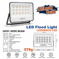 Projecteur LED linéaire 50W extérieur IP65 étanche 220-240V PF0.9