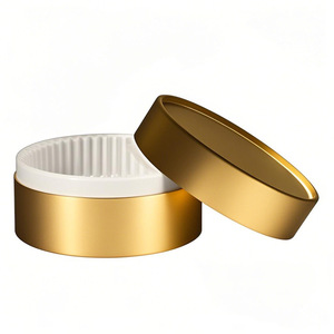 Boîte en carton rigide mini 15 ml, forme tubulaire arrondie, avec fenêtre de visualisation, pelliculage mat, gaufrage, biodégradable, fermeture magnétique - Product Image 6