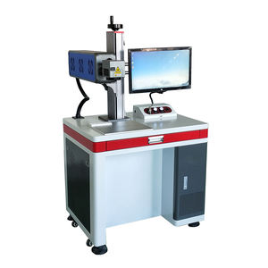 CYKM-F20B डेस्कटॉप 20w फाइबर लेजर अंकन मशीन/लोगो लेबल लेजर प्रिंटर - Product Image 2