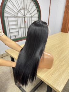 High Density Vietnamese Human Hair <b>Wig</b> Raw Virgin Double Drawn Full Cuticle Manufacturer Price - Product Image 2